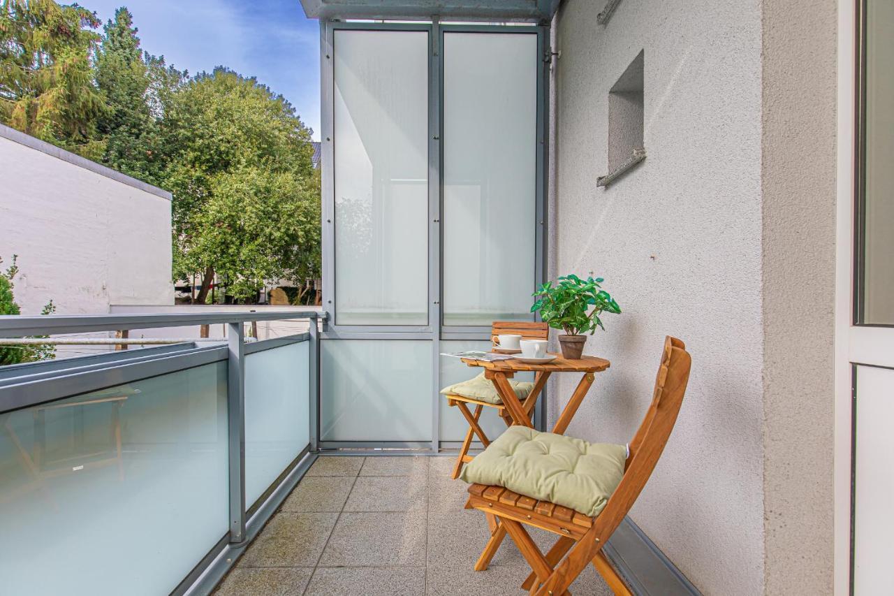 Fewo1846 - Kommood - Zentral Gelegenes Studio-Apartment Mit Balkon Im Hochparterre Flensburg Ngoại thất bức ảnh